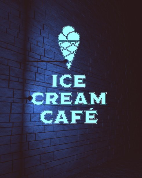 冰淇淋会徽图片下载