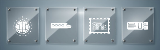 订定旅游票邮票及体育馆图片下载