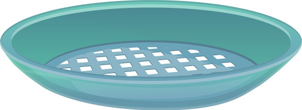 筛网图标筛卡通风格图片下载