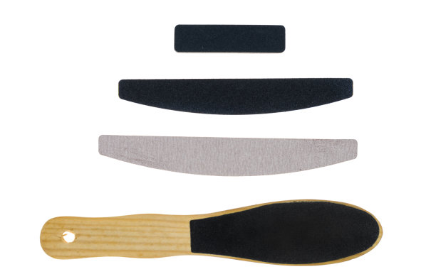 一套文件的美甲和足疗。工作室的照片图片下载