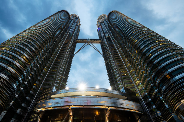 吉隆坡，双塔之夜图片下载