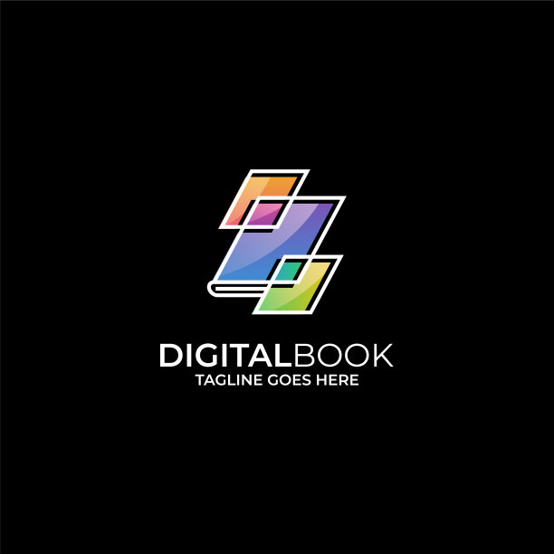 数字书籍设计模板图片下载
