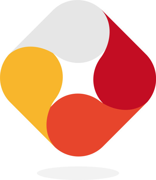 抽象红色logo图标设计图片下载