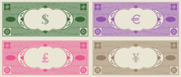 无票面价值样本，并有标示图片下载