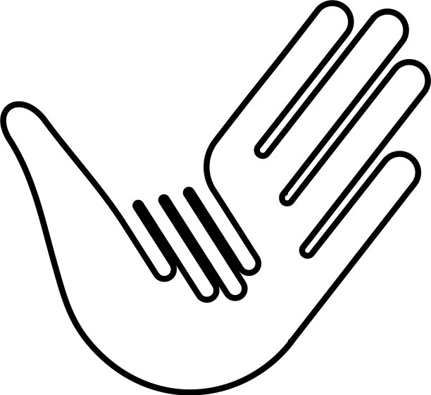 孤手标志孤儿院标志图片下载