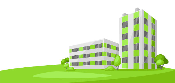 绿色城市的概念图片下载