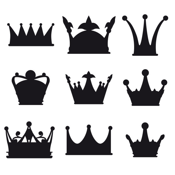 皇冠标志皇室奢华象征国王女王图片下载