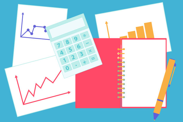 财务计算图表办公表格图片下载