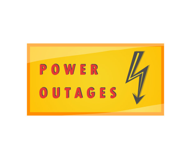 停电警告牌图片下载