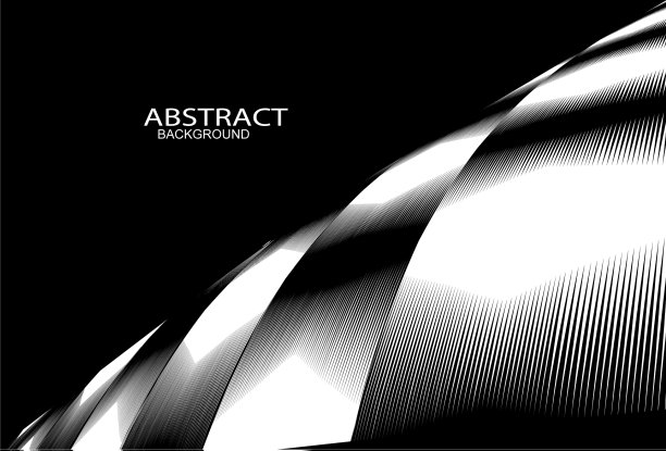 背景透视3d黑白图片下载