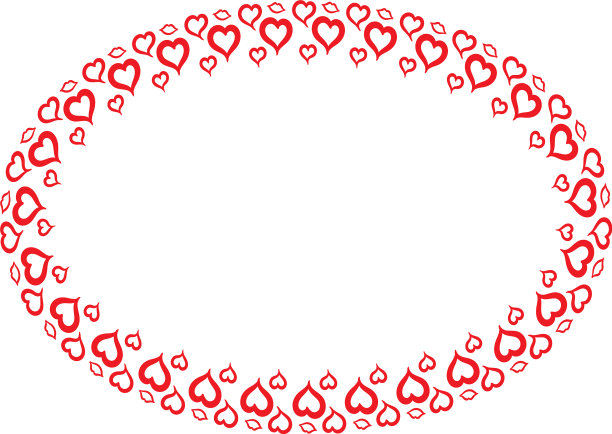 浪漫的框架图片下载