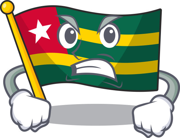 愤怒面旗多哥卷轴卡通人物图片下载