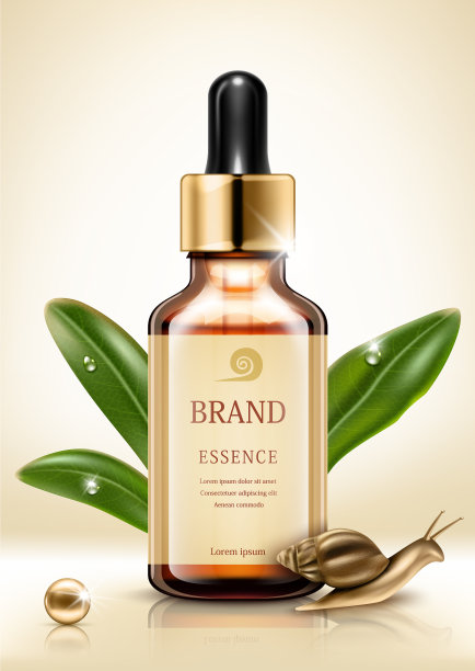 蜗牛提取物化妆品广告化妆品包装图片下载