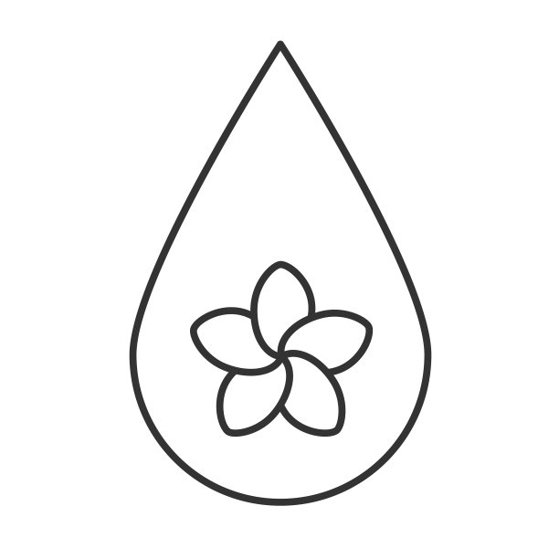 香薰油滴线形图标图片下载
