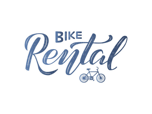 自行车租赁标志图片下载