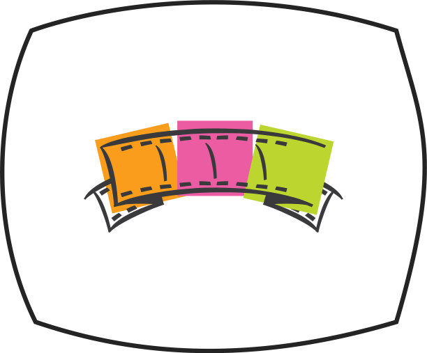 标志抽象电影工作室设计模板图片下载