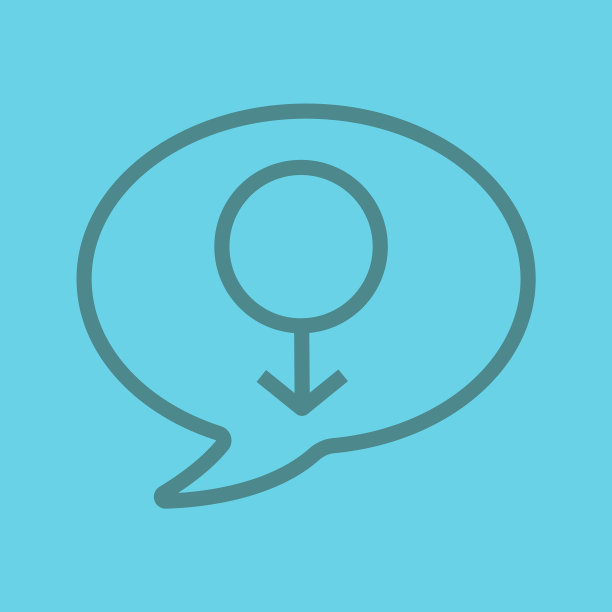 男士咨询颜色线性图标图片下载