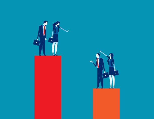 企业团队羡慕另一个人的团队理念图片下载