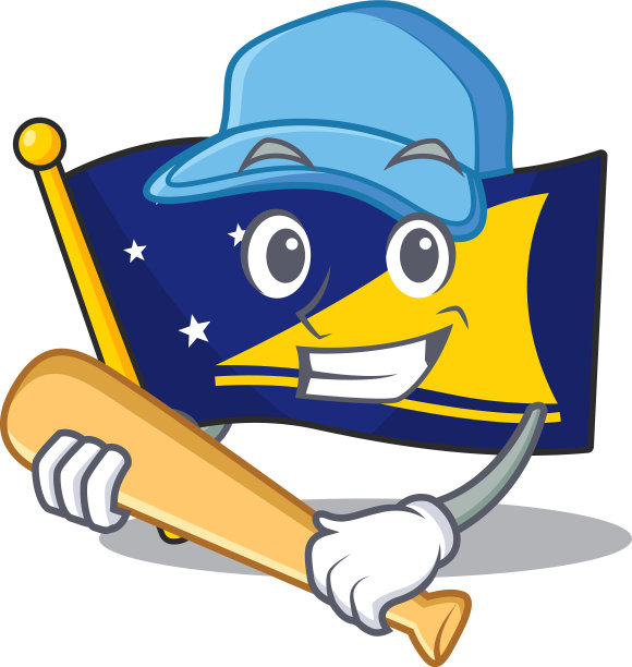 酷旗托克劳卷轴卡通人物设计图片下载