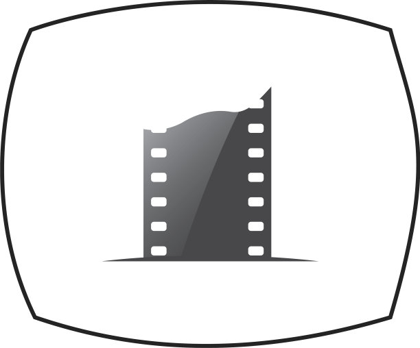 徽标商业电影工作室设计模板图片下载