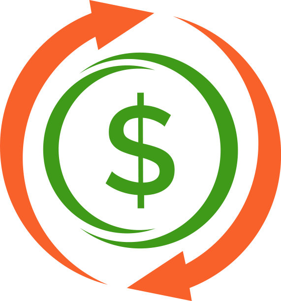 金钱标志设计模板图标图片下载