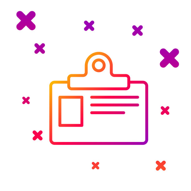 标识牌图标的颜色线隔离上图片下载