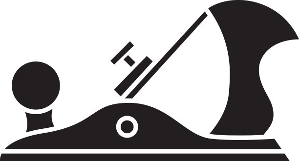 杰克飞机字形图标图片下载