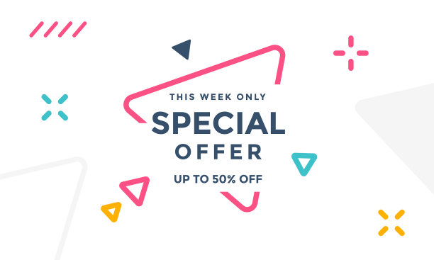 抽象背景与几何形状图片下载