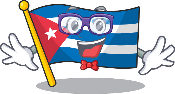 超级搞笑极客旗古巴卷轴卡通图片下载