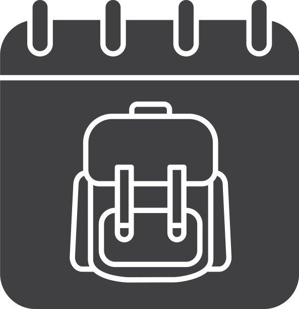 9月1日字形图标图片下载