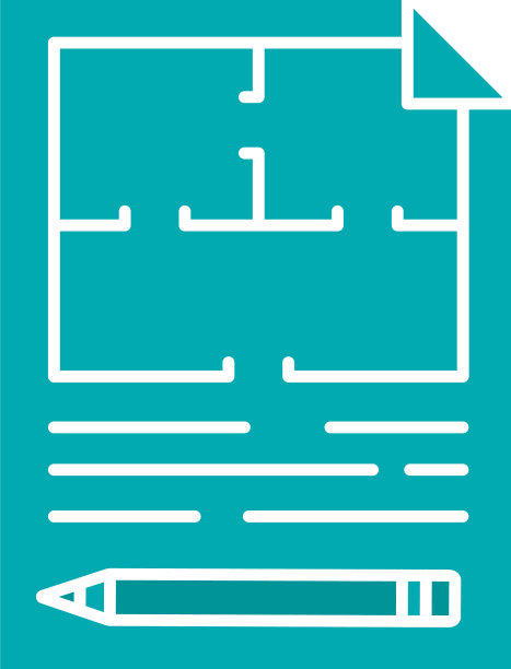 楼层平面图字形颜色图标图片下载