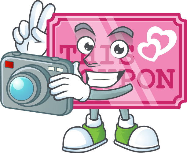 酷摄影师粉爱优惠券人物与图片下载