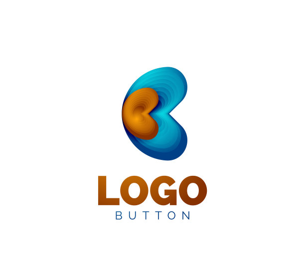 抽象圆形标志模板最小图片下载