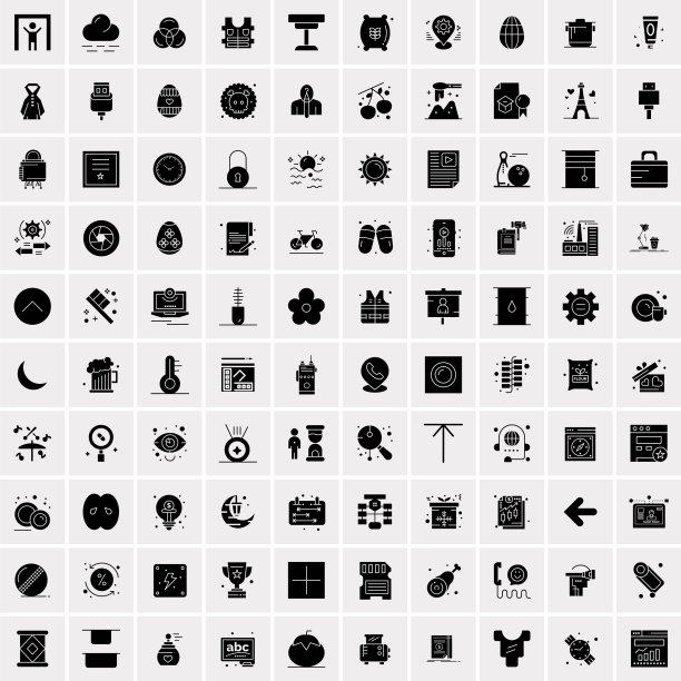 设置100个通用图标图片下载