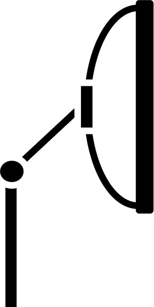黑色挡风玻璃刮水器图标孤立在白色图片下载