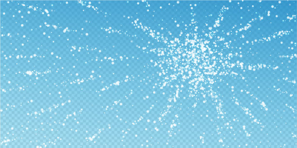 奇妙的雪花飘落的圣诞背景图片下载