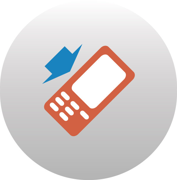 图标手机与箭头设计图片下载