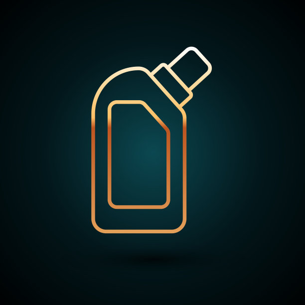 黄金线塑料瓶液体洗衣图片下载