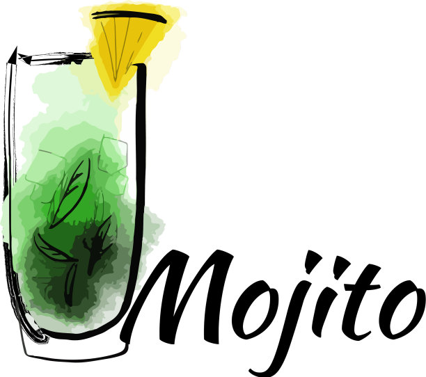 莫吉托鸡尾酒杯图片下载