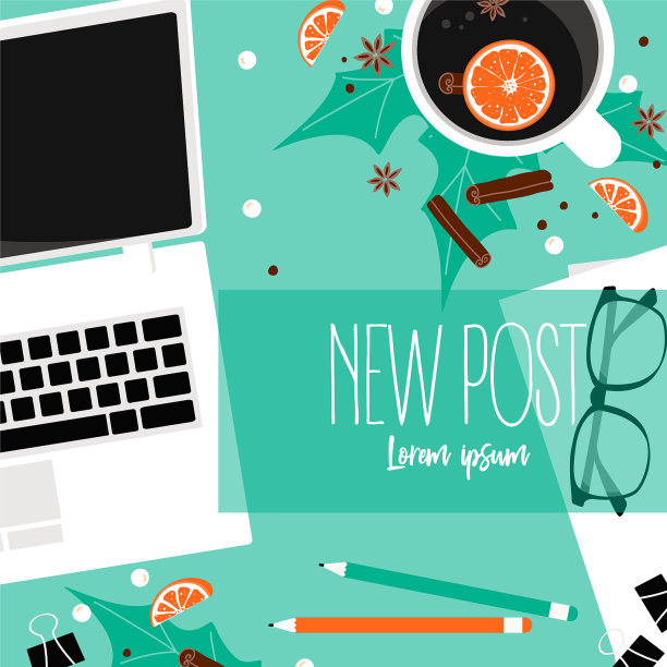 新的张贴背景的社会网站图片下载