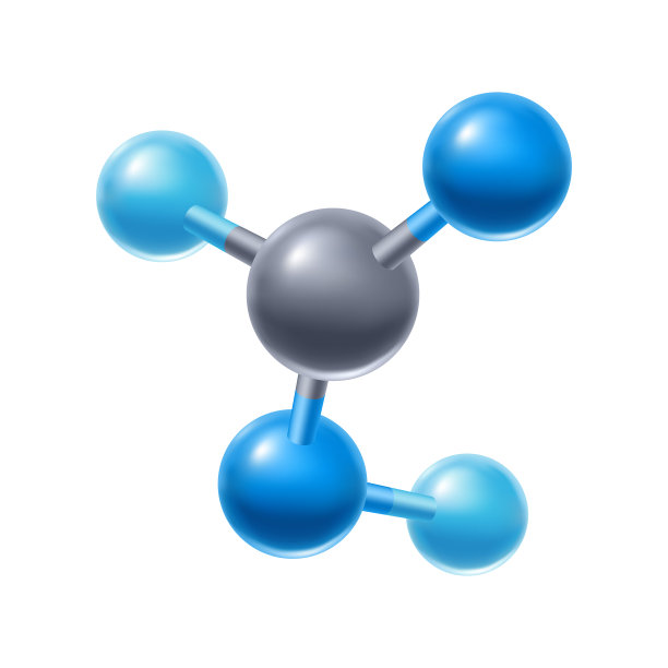 抽象的分子或原子图片下载