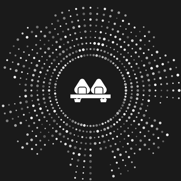 白色寿司在砧板上孤立的图标图片下载