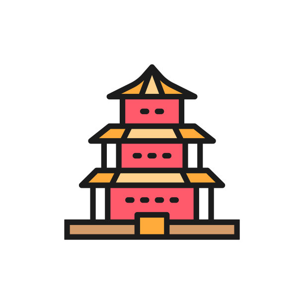 中国寺庙传统教堂单位图片下载