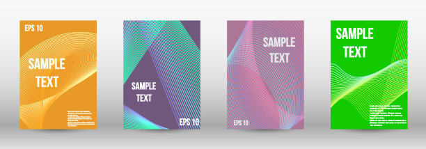 带线条的几何模板图片下载