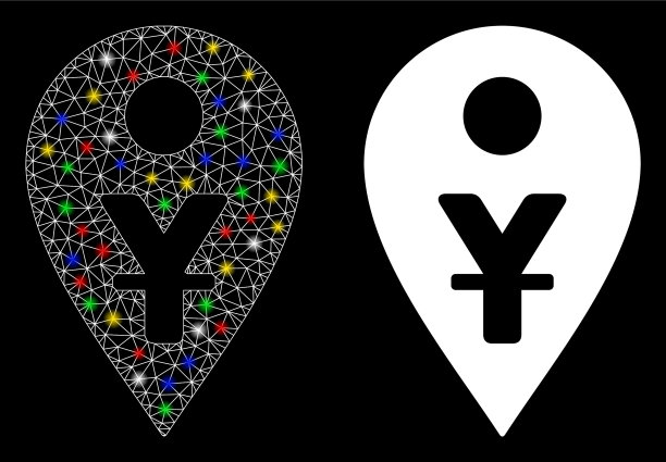 耀斑网骨架元地图标记图标与耀斑图片下载