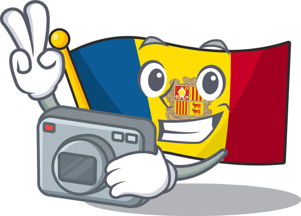 一位专业摄影师挥舞着安道尔卷轴图片下载