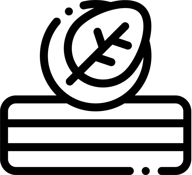 床垫生态树叶图标轮廓图片下载
