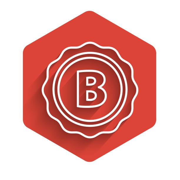 白色线瓶盖与铭文啤酒图标图片下载