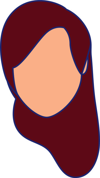 阿凡达女人的长发色彩设计图片下载