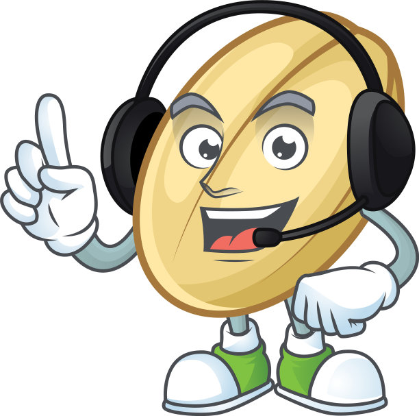 可爱的劈豆卡通人物设计图片下载